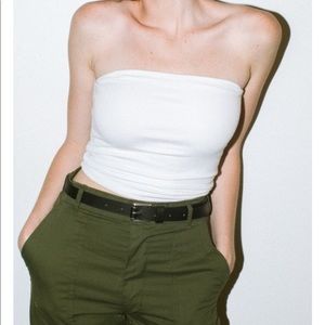 Brandy Melville White Tube Top